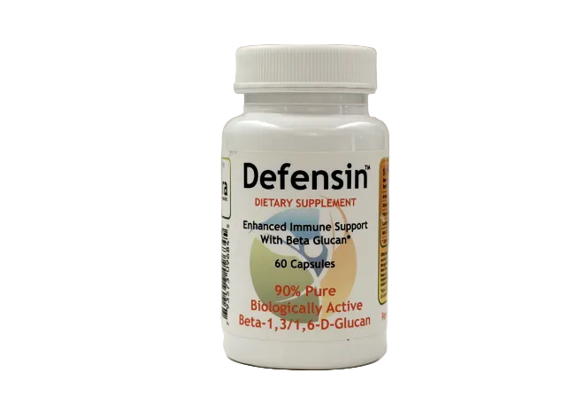 Defensin supplement bottle